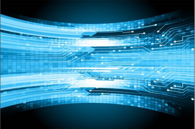 Parlak çizgileri olan soyut teknoloji arkaplanı