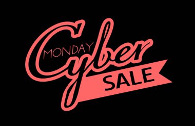 Kara Cuma indirimli afişi. vektör illüstrasyonu