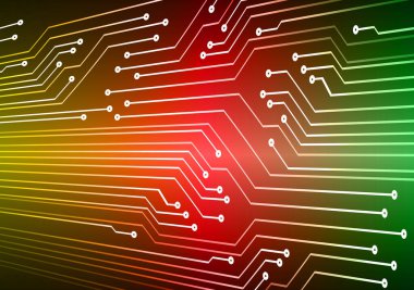 Elektronik mikroçipli devre kartı