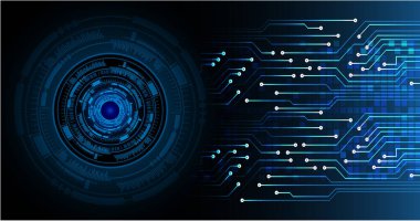 Devre kartlı soyut teknoloji arkaplanı