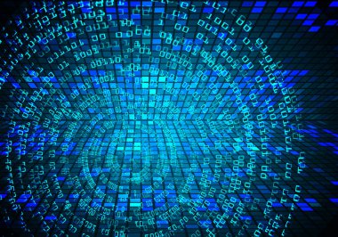 ikili kodlu soyut arkaplan