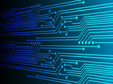 Elektronik mikroçipli devre kartı