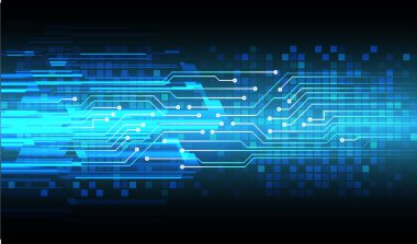 Devre kartlı soyut teknoloji arkaplanı