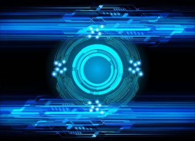 Fütürist elementlere sahip soyut teknoloji geçmişi. vektör illüstrasyonu