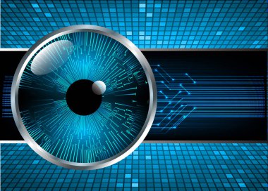 Fütürist teknolojiye sahip soyut arkaplan