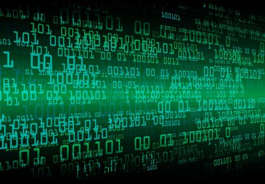 Kelime bulutu ile ikili kodların dijital bileşimi