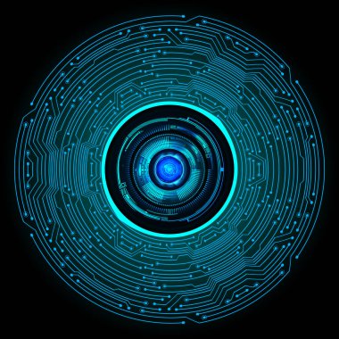 Geometrik şekilli soyut teknoloji arka planı. vektör illüstrasyonu.