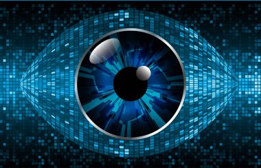 Çeşitli teknolojik elementlere sahip soyut teknoloji arka planı