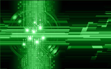 Devre kartlı soyut teknoloji arkaplanı