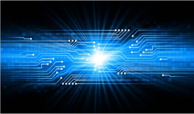 Teknoloji geçmişi olan devre kartı