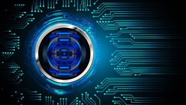 Teknoloji desenli devre kartı geçmişi. vektör illüstrasyonu.