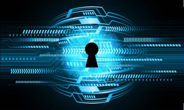 Asma kilit ve devre ile parlayan ikili kodların dijital bileşimi