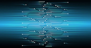 Devre kartı geçmişi. Vektör çizimi. eps10