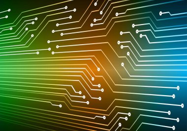 Elektronik mikroçipli devre kartı