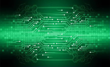 Teknoloji geçmişi olan devre kartı. vektör illüstrasyonu.