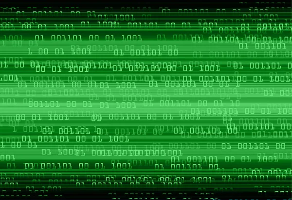 Fondo Abstracto Con Código Binario — Archivo Imágenes Vectoriales