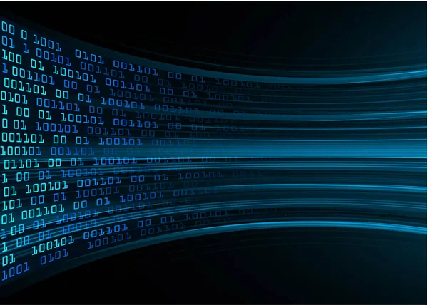 İkili kod ve veriye sahip soyut arkaplan