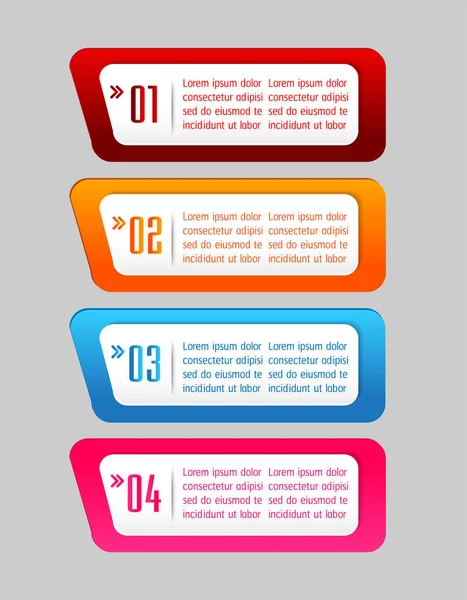 Illustration Vectorielle Infographies Pour Votre Contenu — Image vectorielle