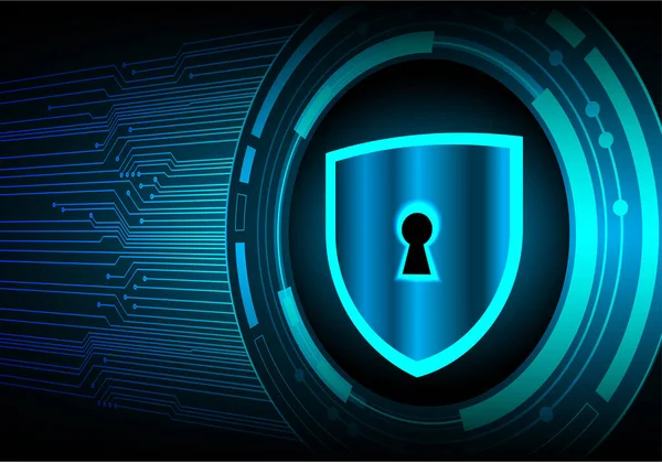 Veri simgesi tasarımı ile güvenlik sistemi kavramı, vektör illüstrasyonu 10 eps grafik