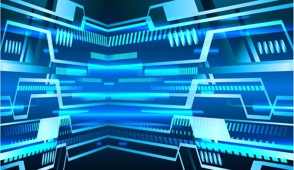 Parlak çizgiler ve noktalarla soyut arkaplan