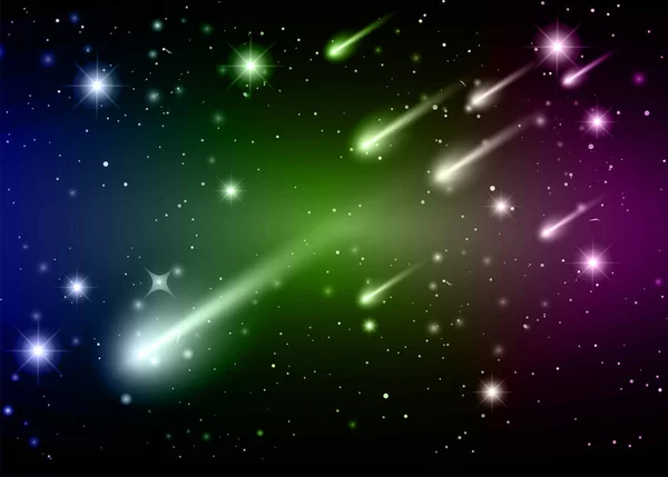 Звезды Элементы Вселенной — стоковый вектор