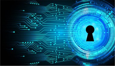 Devre kartlı siber güvenlik kavramı