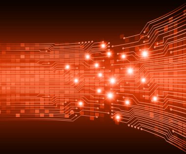 Devre kartlı soyut teknoloji arkaplanı