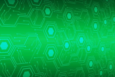 Soyut teknoloji geçmişi. Vektör illüstrasyonu