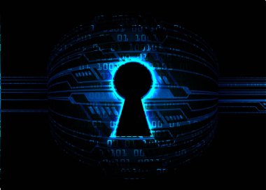 anahtar simge tasarımı ile güvenlik sistemi konsepti, vektör illüstrasyonu 10 eps grafik.