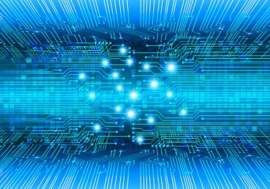 Fütürist teknolojiye sahip soyut arkaplan