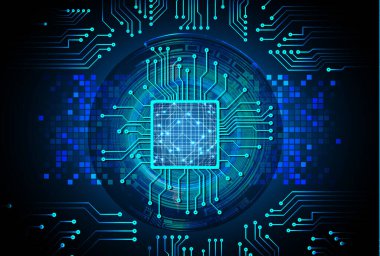 Devreli soyut teknoloji arkaplanı