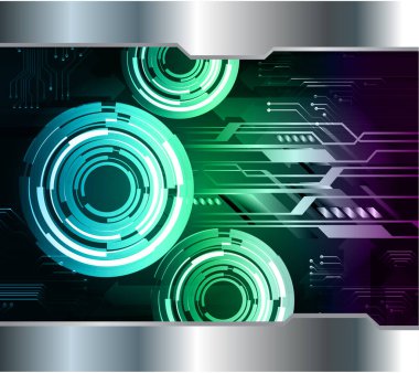 soyut gelecek teknolojisi arkaplanı