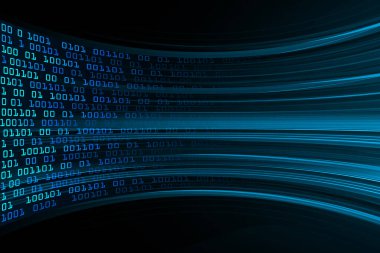 ikili kodlu soyut teknoloji arkaplanı