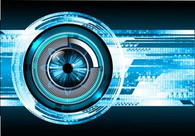 Sanal ekranlı soyut geleceksel teknoloji arkaplanı