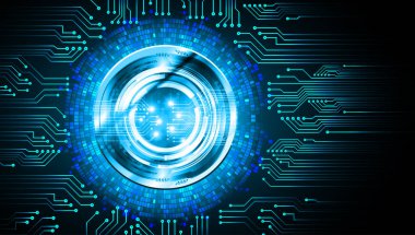 Devreli soyut teknoloji arkaplanı