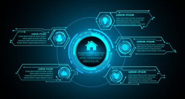 Simgelerle iş bilgisinin vektör illüstrasyonu