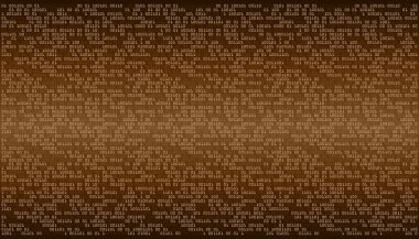 Birçok rakamlı soyut arkaplan