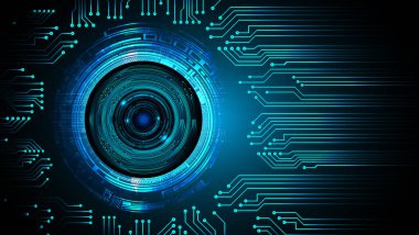 Teknoloji desenli devre kartı arkaplanı