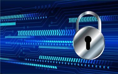 Kilitli ve ikili kodlu bilgisayar devre kartı