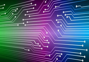 Elektronik mikroçipli devre kartı