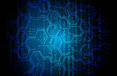 Altıgen ve satırlı soyut arkaplan