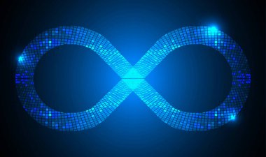 soyut gelecek teknolojisi arkaplanı