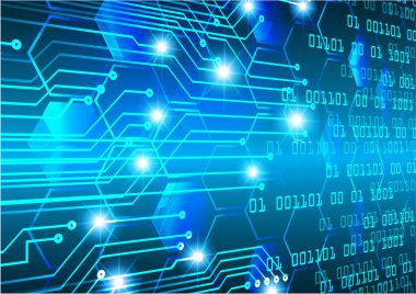 ikili kodlu soyut teknoloji arkaplanı