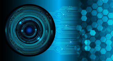 Çeşitli teknolojik elementlere sahip soyut teknoloji arka planı