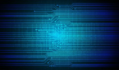 Devre kartlı soyut teknoloji arkaplanı