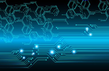 soyut gelecek teknolojisi arkaplanı