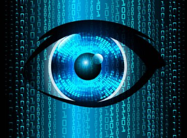 Göz ve veri güvenliği kavramı