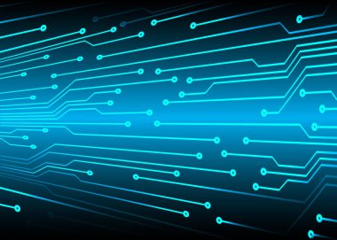 Devre kartı, vektör illüstrasyonu