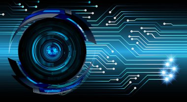 Devre kartlı soyut teknoloji arkaplanı