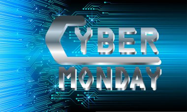 Mavi arkaplanda metin olan teknoloji kavramı